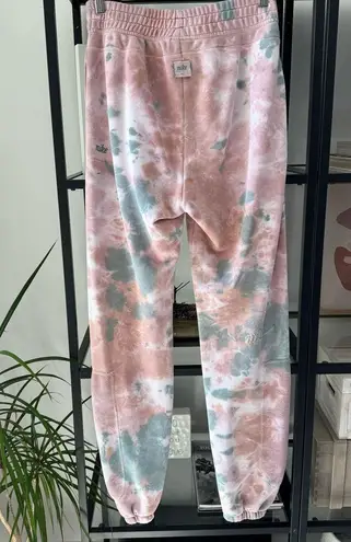 Nike  Pleated Reverse Tie Dye High Rise Terry Lined Full Length Joggers Size XS