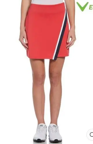 Callaway Women's TrueSculpt™ Wrap Golf Skort Size Large Geranium Pink Cooling