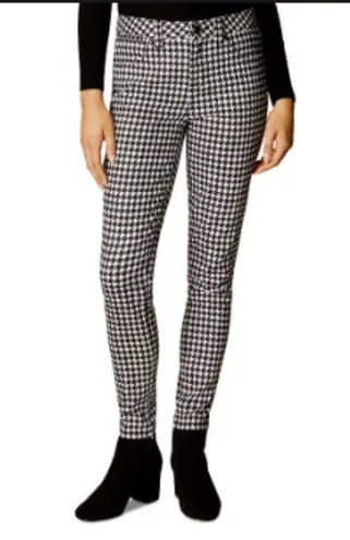 Karen Millen | Black and White Houndstooth Skinny Pants Size 6