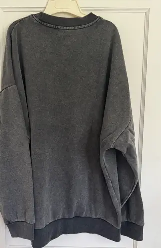 Women's Gameday Couture Black Philadelphia Eagles Vintage Wash Pullover XXL Gray