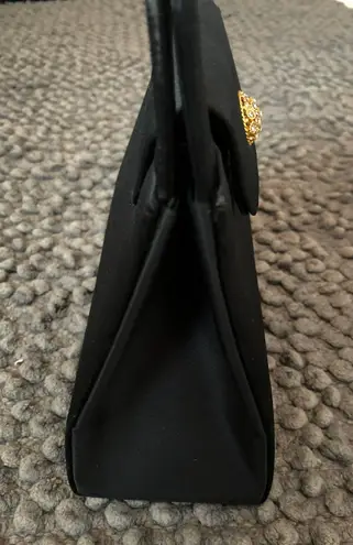 Carla Marchi Black Gold Mini Purse Bag - Image 3