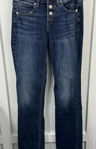 Cute Silver Jeans Size 25 33L Slim Bootcut Blue