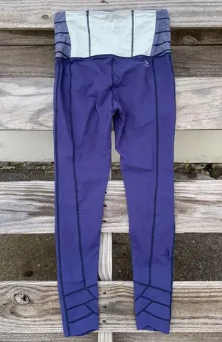 Oiselle purple running tights