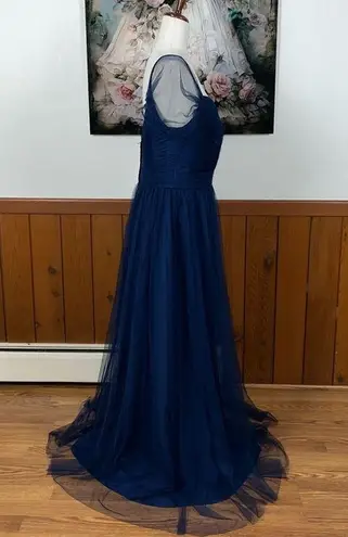 Alfred Angelo Elegant New Navy Blue Mother of the Bride/Bridesmaid Gown!