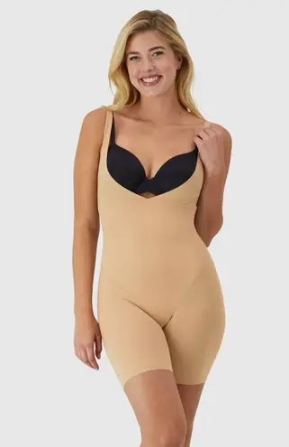 Maidenform NWT Women's Firm Tummy-Control Instant Slimmer & Shaper Beige 2XL