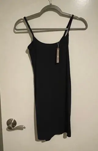 SKIMS NWT Fits Everybody Slip Dress S Onyx