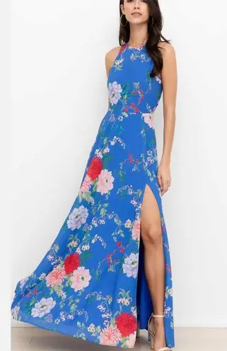 Yumi Kim  Dream Floral Maxi Dress Komodo Azure Size Small