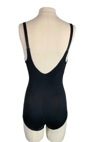 Vintage Subtract lace Teddy Shapewear Bodysuit Lingerie Size 34B