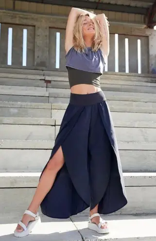 Free People Movement Grey China Lyrical Flow Pants