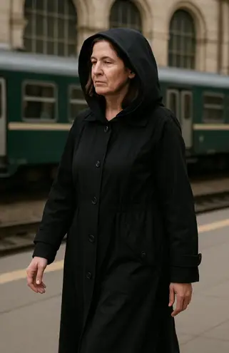 Vintage trench coat • detachable fleece lining • unisex Size XL