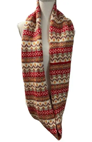 Una Talla Multicolor Infinity Scarf OSFM Orange