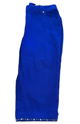 Bermuda Hearts of Palm Cobalt Blue Long  Shorts - 8P