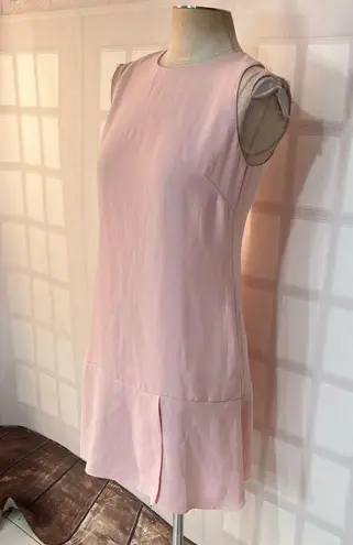 Babaton  Aritzia Pink Crew Neck Split Back Sleeveless Mini Dress Size 2