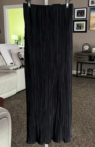 Sincerely Jules satin pleated maxi skirt