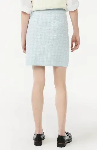 Free Assembly Tweed Mini Sweater Skirt Pull