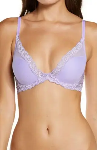 Natori 💕💕 Feathers Underwire Contour Bra ~ Violet Tulip 30D NWT