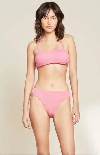 Veronica Beard • crinkle pink sherbert bikini 2 piece swim sz M