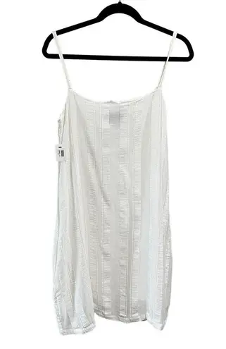 King & Tuckfield White Cotton/Silk Sundress Size S $270 MSRP w/Tags *Read*