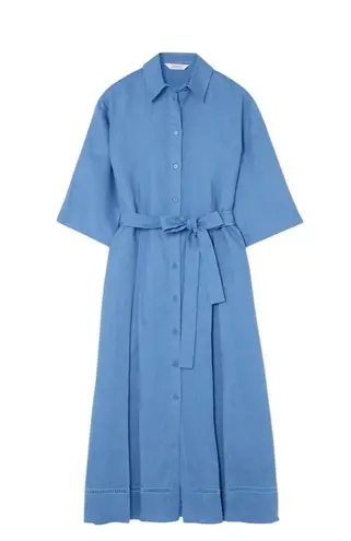 Max Mara Leisure Nocino Linen Shirt Dress (NO BELT)