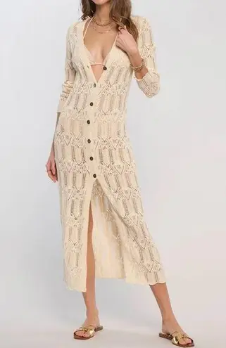 Heartloom Frances duster in Ivory NWT