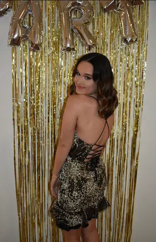 Selfie Leslie Sequin Party Dress