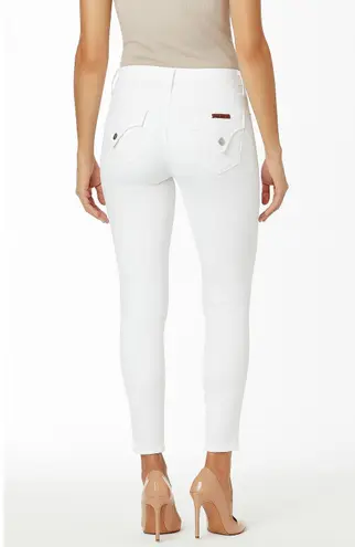 Hudson Collin Mid-Rise White Skinny Ankle Jeans Size 29 NWT