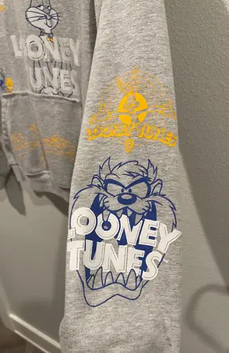 Looney Tunes Grey Bugs Bunny Hooded Sweatshirt