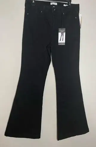 Sofia Vergara  Women’s NWT Black Melisa Jeans High Rise Flare Size 10 Short 10S