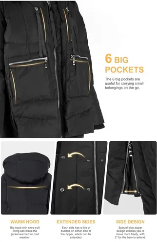 Black Orolay Parka