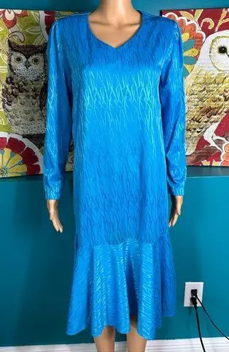 Vintage Blue Anthony Richards  Dress