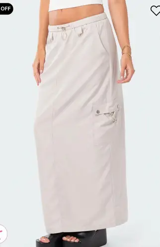 Edikted Cargo Maxi Skirt 