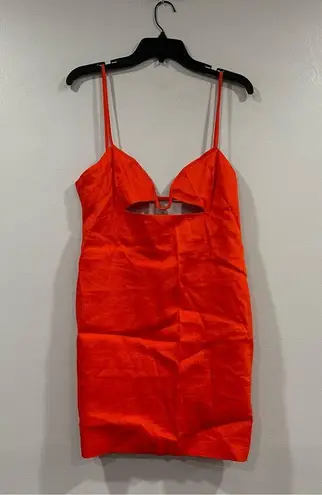 GAUGE81 Chaleg Dress Blood Orange Large L