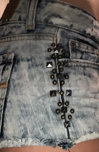 American Eagle Acid Wash Shorts