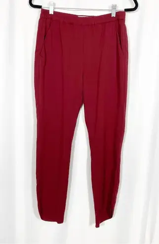 Marine layer  Allison High Rise Pant Cabernet Red Wine