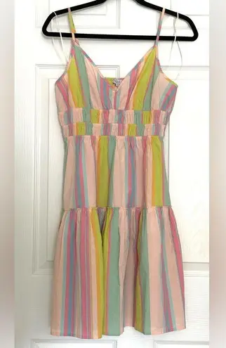 Rails Carmen Smocked Tiered Mini Sundress