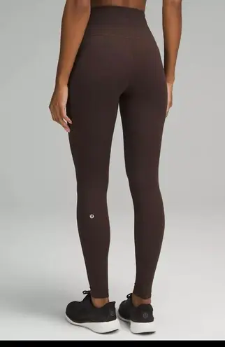 Lululemon NWT  Wunder Train HR. Tight/leggings Espresso Size 6 28" Authentic - Image 2
