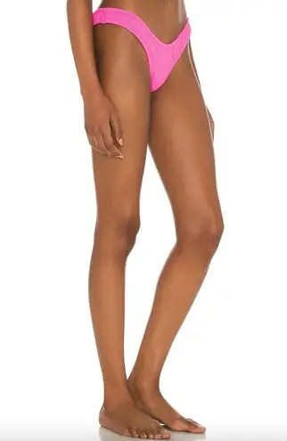 VDM Stevie Reversible Bikini Bottom Neon Pink Wave & Neon Pink Womens Size Small