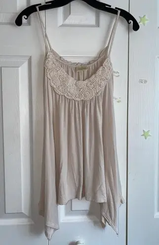 Flowy Tank Tan Size M