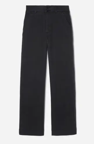 Everlane  The Organic Wide Leg Pant in Black Size 16 NWT