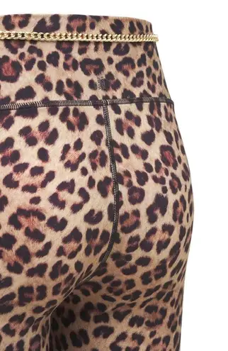 We Wore What Leopard Chain Biker Shorts