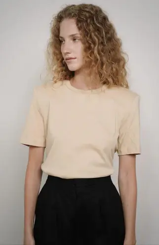 NWT Parentezi Pima Cotton Removable Shoulder Pad T