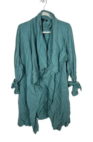 Max jeans green long jacket NWT