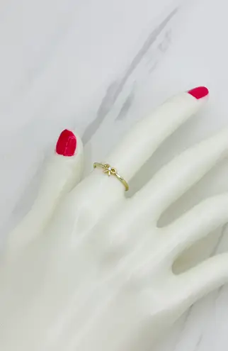 ❤️ 10k solid gold ring minimalist stackable