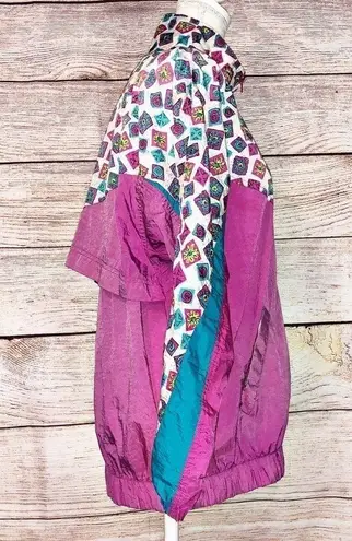 Vintage Windbreaker Jacket by Cheetah Sport Size S