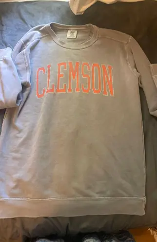 Comfort Colors oversized clemson crewneck