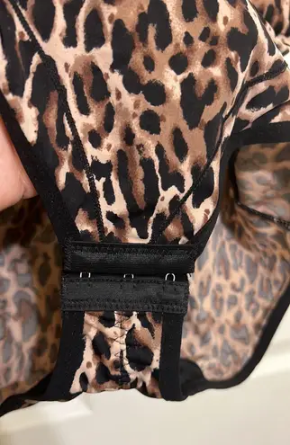 Marilyn Monroe Intimates Tan Leopard Convertible Shaper Bodysuit