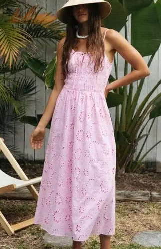 Charlie Holiday Anne Maxi Dress in Rose