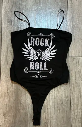 Rock N Roll Bodysuit 1976 Graphic Bodysuit