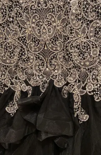 Aspeed strapless hand beaded gown