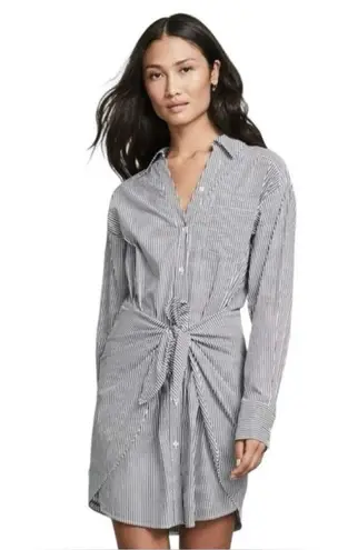 Veronica Beard Roanoke Striped Shirt Dress Size 10